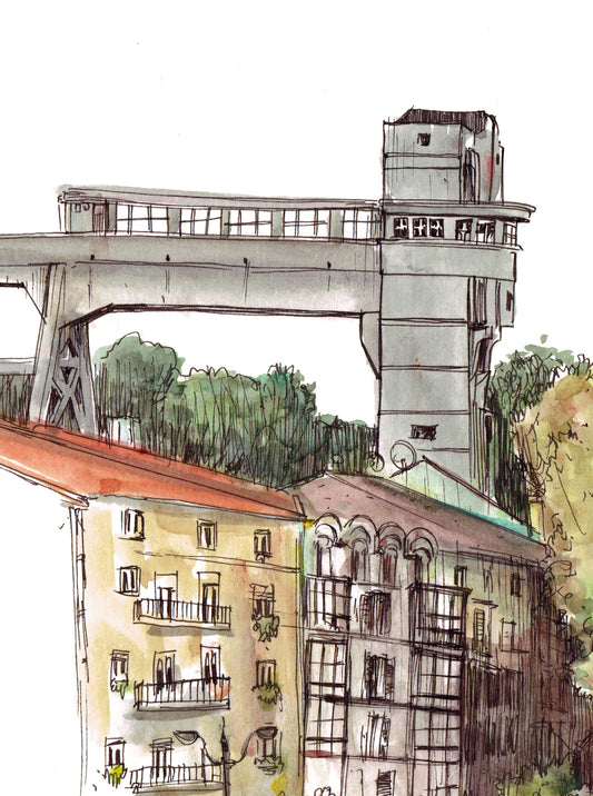 Ascensor de Mallona | Print