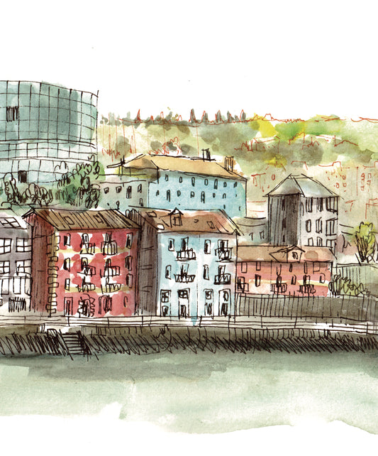 "Soñar" mural en Olabeaga| Print