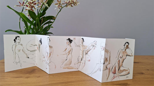 Modelo del natural | Pliego original